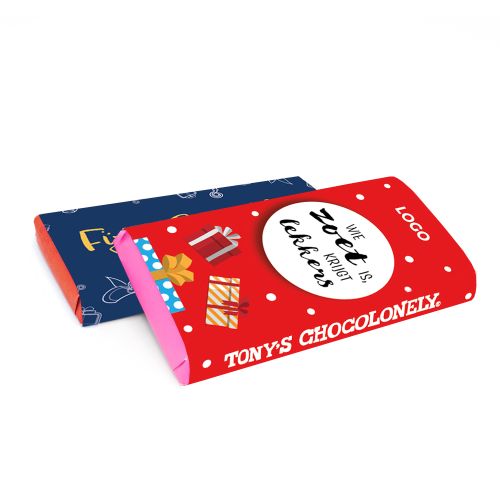 Tony's Chocolonely sintreep (180 gram) | eigen wikkel - Afbeelding 1